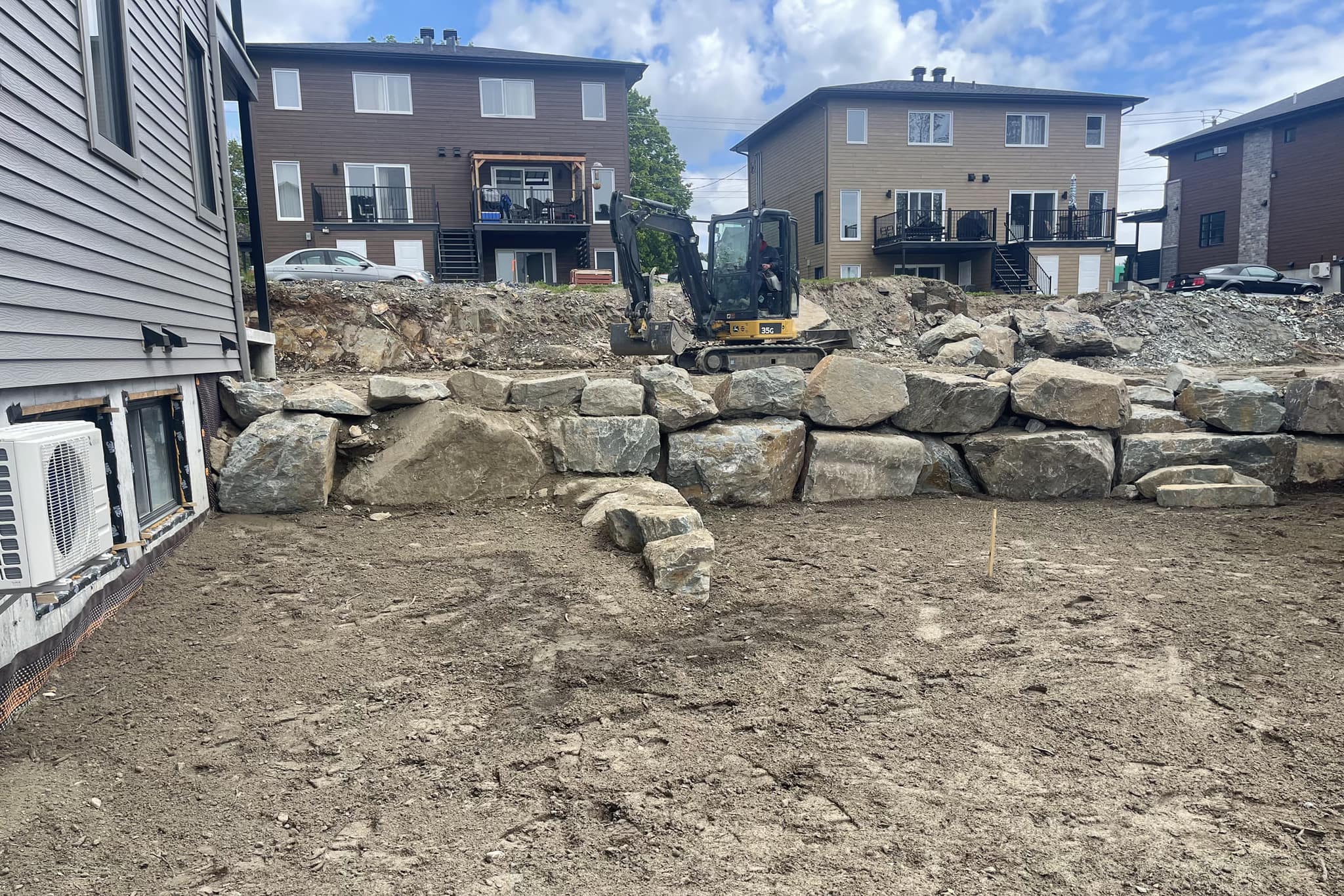 Nouvelle piscine en construction