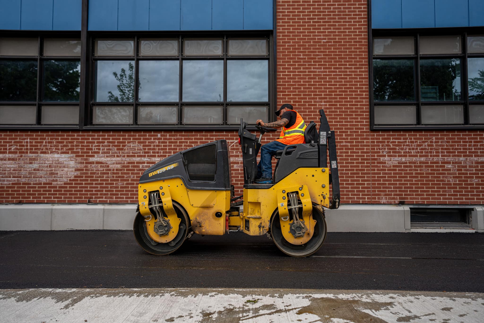 Institutional paving