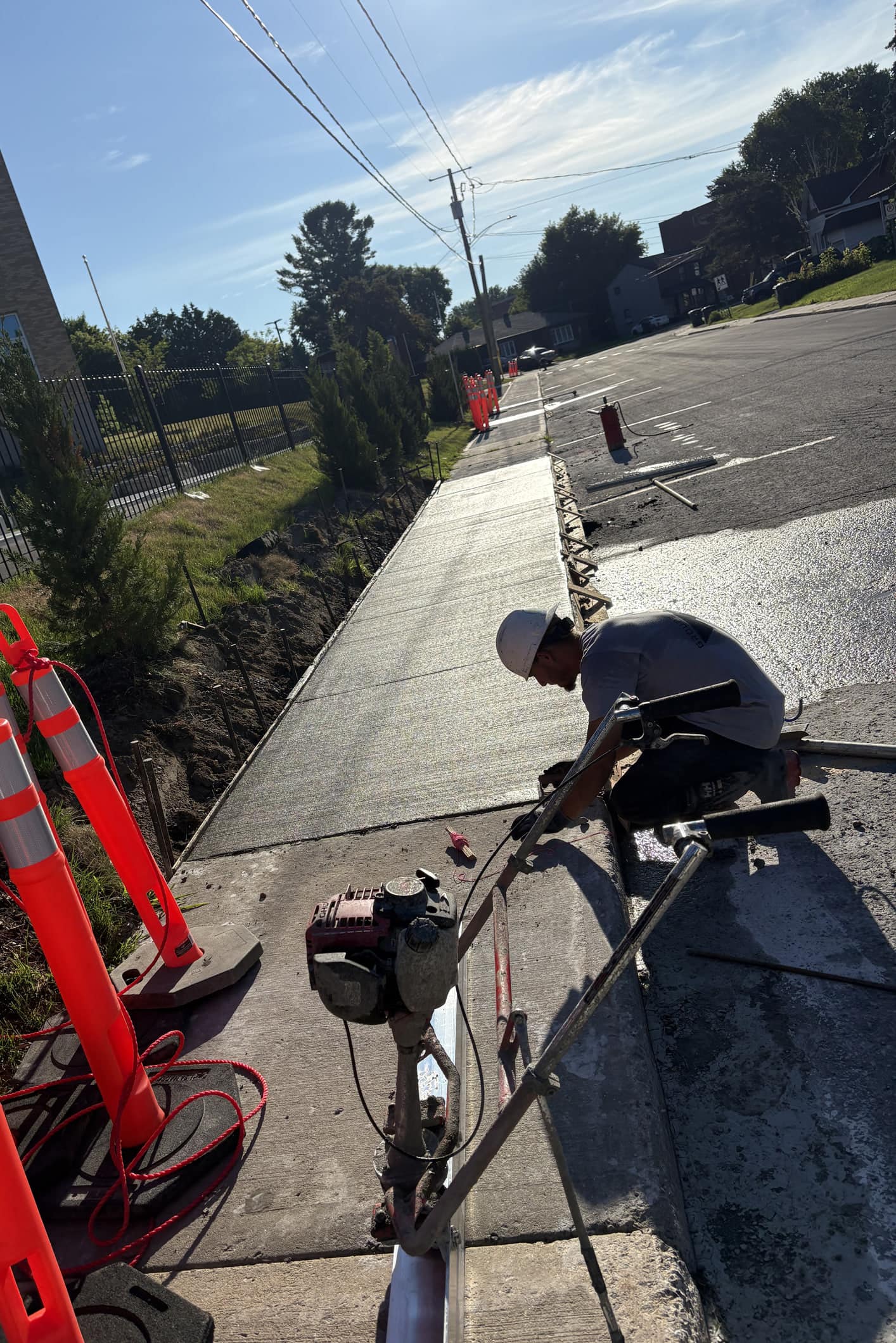 sidewalk resurfacing